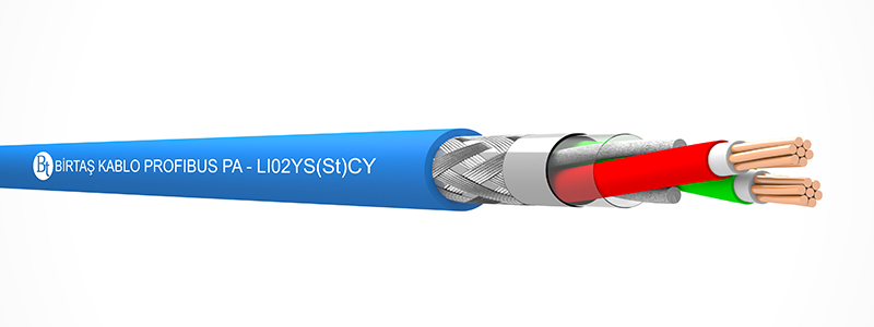 PROFIBUS PA   LI02YS(St)CY – (1x2x16/7 AWG)